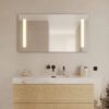 Loevschall Godhavn baderomsspeil med lys H 650 x B 1200 mm | Illuminor as