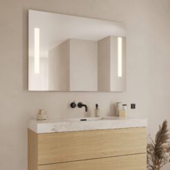 Loevschall Godhavn baderomsspeil med lys H 850 x B 1200 mm