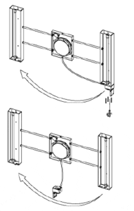Baderomsspeil med stikkontakt