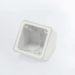 Monteringsboks for stikkontakt i hjørne