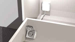 drawer-socketbox-3 | Illuminor as Stikkontakt med lokk 16A Hvit