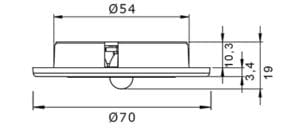Mål ID-Led spot sensor | Illuminor as