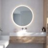 Loevschall Johannesburg Baderomsspeil med lys MultiWhite® rundt 800mm