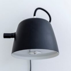 Noir vegglampe 132 Matt sort