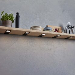 Loevschall Stella LED møbelspot 5-kit MultiWhite® Sort