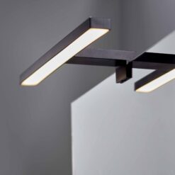Loevschall Lagan NextGen LED Speillampe Sort 300mm 4,4W 230V