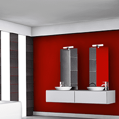 Cosenza baderomslampe