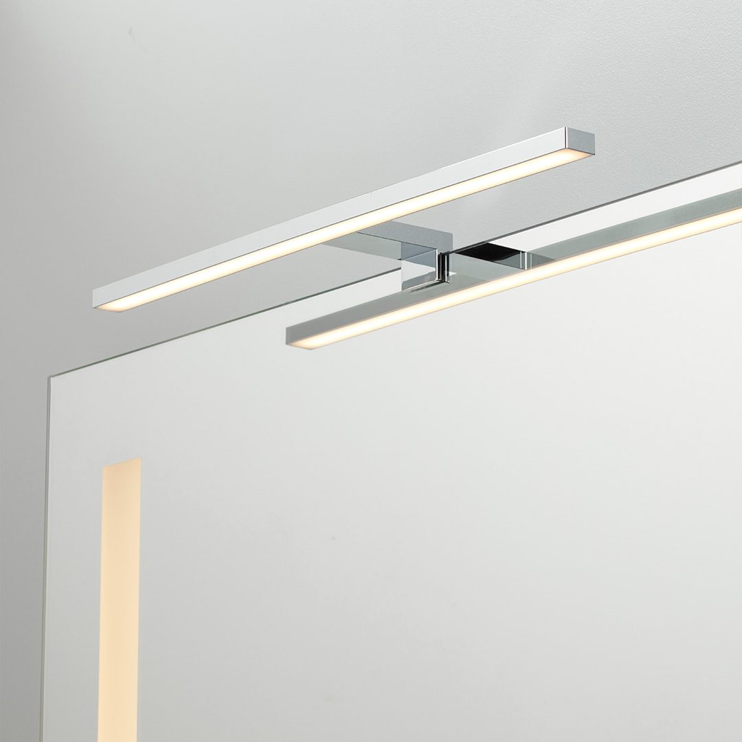 Loevschall Lagan NextGen LED Speillampe krom 500mm 4,4W 230V | Illuminor as