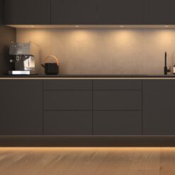 LEDshape under sokkel