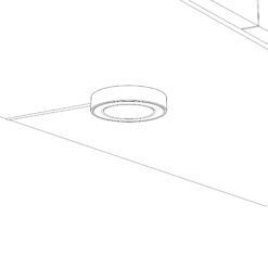 Pace Light LED møbelspot påbygg