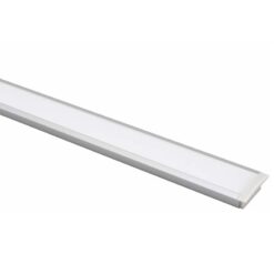 Aluminiumsprofil for innfelt montering av LED-Strip