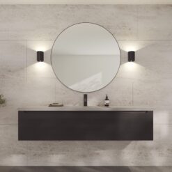 Refine Round Speil sort Ø1000