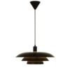 Epsilon taklampe sort, klassisk kjøkkenpendel med et moderne uttrykk | Illuminor as