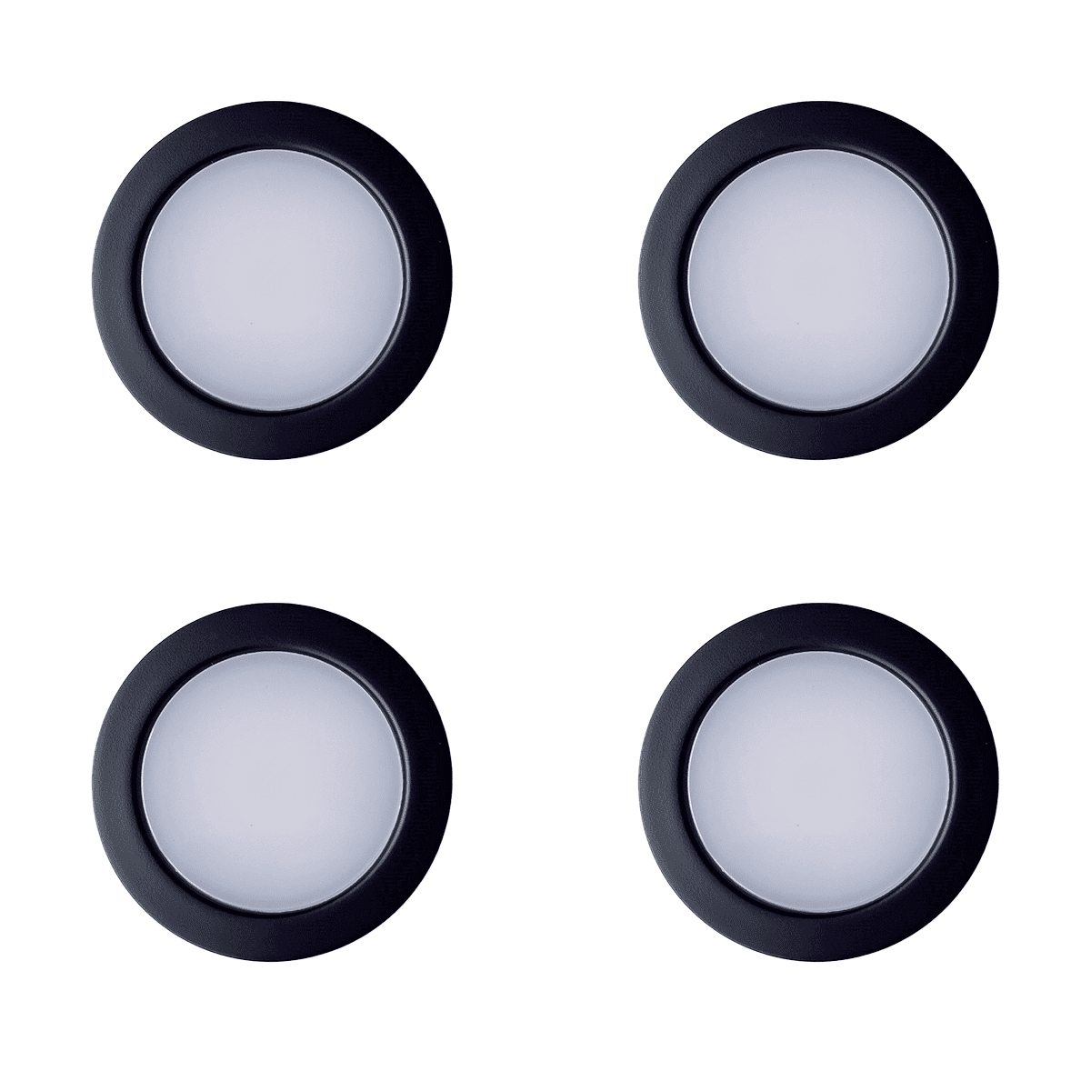 Pakketilbud 4 smart møbelspot sort | Illuminor as