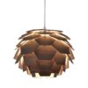 Carpatica taklampe 41 Cm E27 60W Brunbeiset | Illuminor as