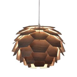 Carpatica taklampe 41 Cm E27 60W Brunbeiset