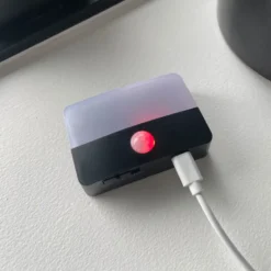 Batterilampe med sensor