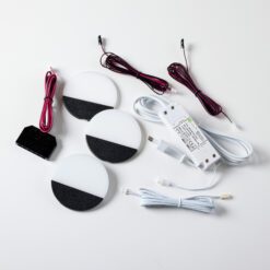 Loevschall Polaris Rund LED møbelspot 3-kit