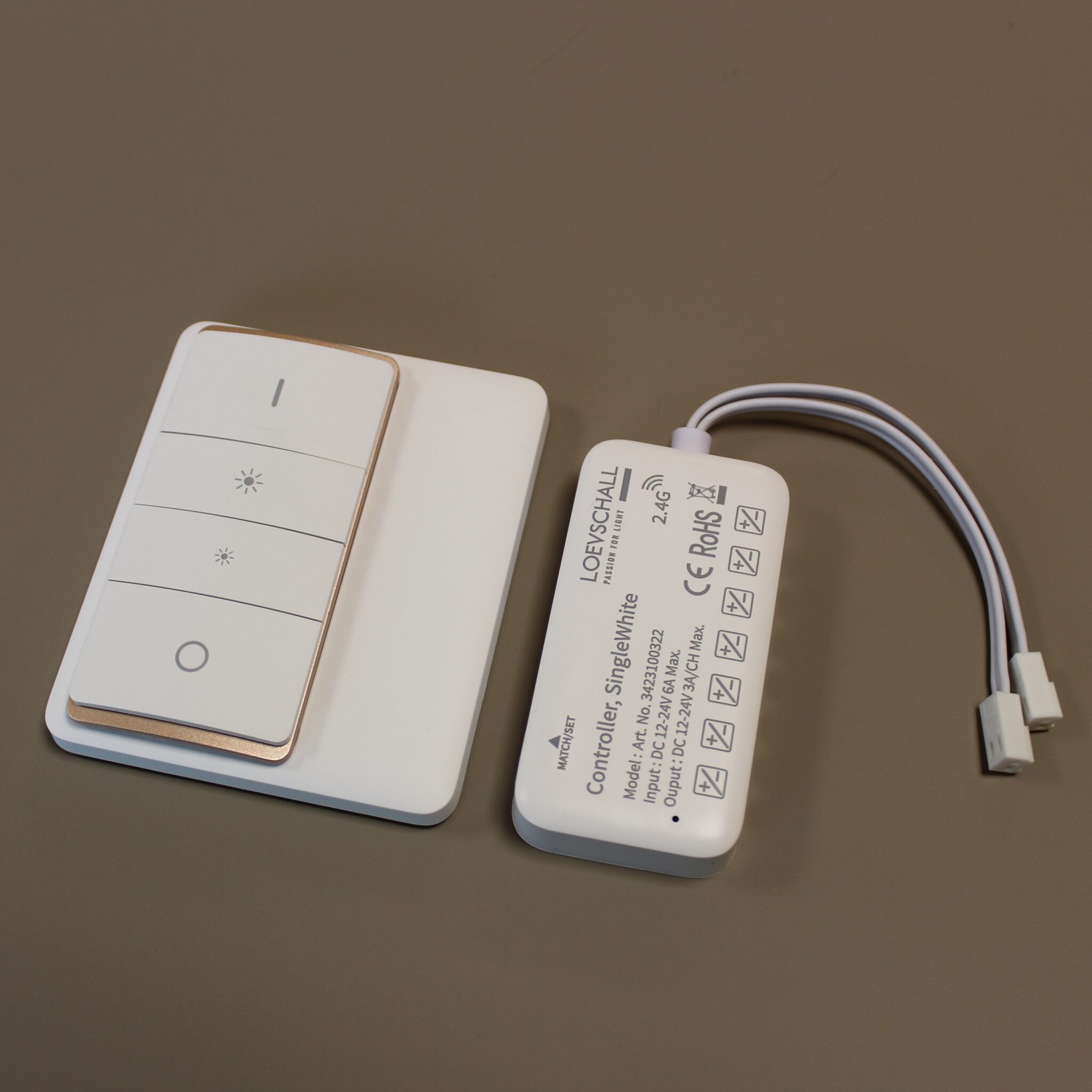 Loevschall Cue trådløs bryter | Illuminor as