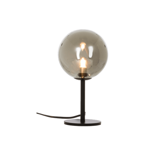 Molekyl bordlampe G9 25W Sort/Røk