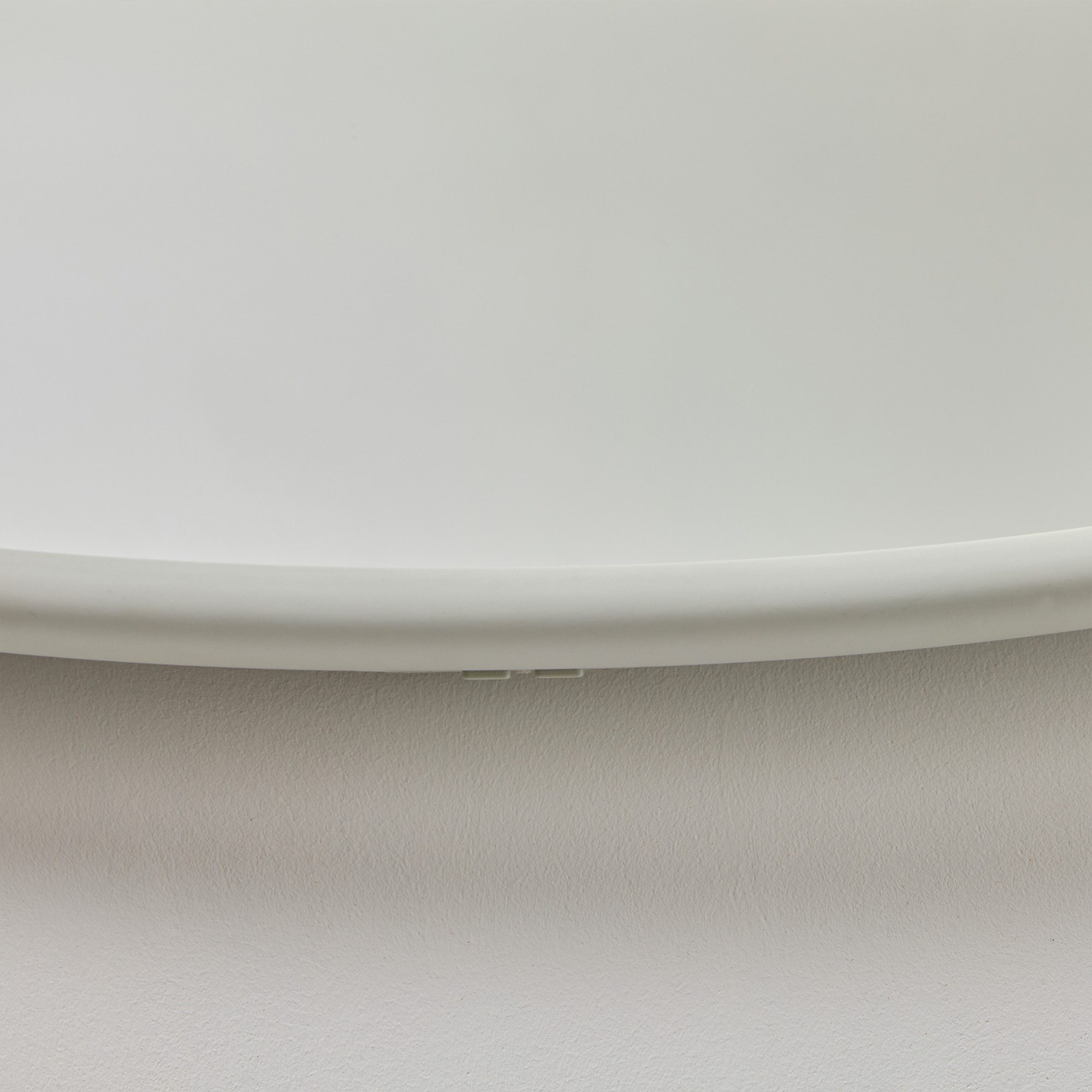 Bloom ovalt speil med lys og grå ramme | Illuminor as