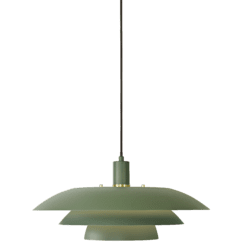 Epsilon taklampe grønn, klassisk kjøkkenpendel med et moderne uttrykk