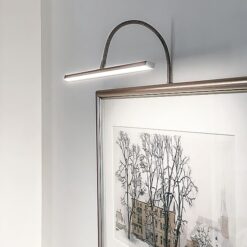 Miro maleribelysning 5W LED dimbar, stål | Illuminor as