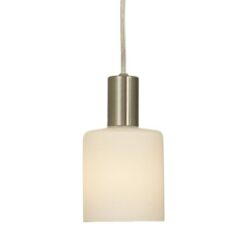 Aneta Cylinder Vinduspendel Stål/Hvit