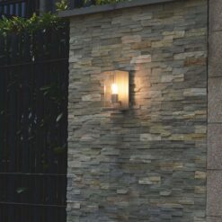 Malmbergs Bore veggarmatur utelampe | Illuminor as